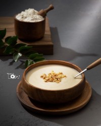 فرنی با آرد برنج