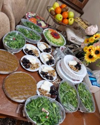 سفره افطاری وشام