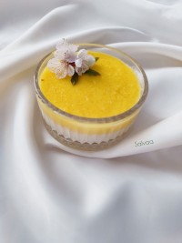 شیر برنج دو رنگ