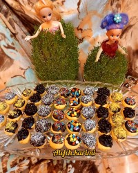 شیرینی شاهپسند و نارگیلی