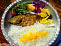 کباب ماهی سی باس