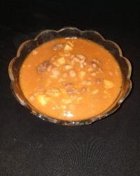 خوراک لوبیا با دنبه گوسفندی
