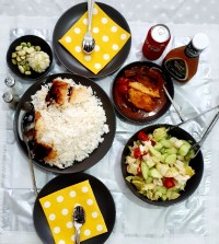 خورشت بادمجون # ناهار امروز ما # جاتون سبز # 