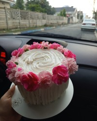 کیک تشکر از مهربونیتون