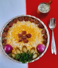 چلو گوشت کرمانی
زرندی