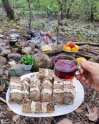 کیک نسکافه ای