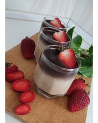 پودینگ شکلات و قهوه