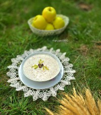 آش شیر بلغور