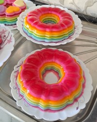 ژله رنگين کمانی 