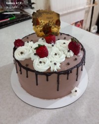 کیک تولد همسری وآقا کیان