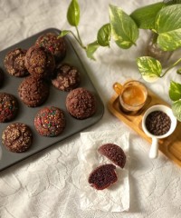 کاپ کیک شکلاتی