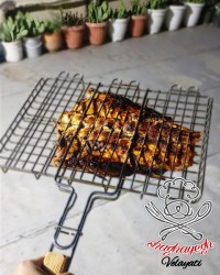 ماهی کبابی زعفرانی شقایق پز