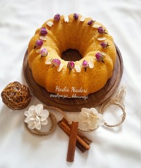 #کیک_هل_و_گلاب