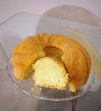 کیک زعفران و هل و گلاب