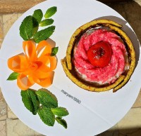 کوبیده مرغ تابه ای