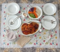 # ماکارونی#  اولین نهار#متاهلی ❤️