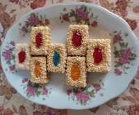 شیرینی مربایی نارگیلی