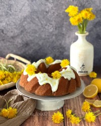 باندت کیک لیمو و قاصدک