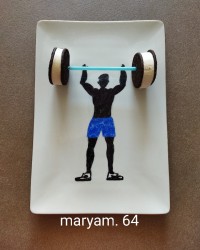 دیزاین بستنی اورئو?️‍♀️
مرد وزنه بردار، آقای ورزشکار