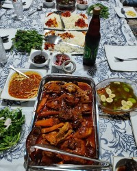 خورشت مرغ و هویج