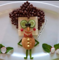 تزیین غذا کودک