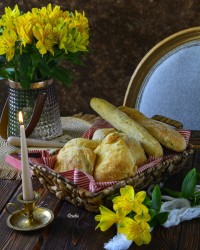 چاباتا بدون نیاز به ورز دادن