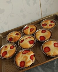 پای توت فرنگی کرمدار