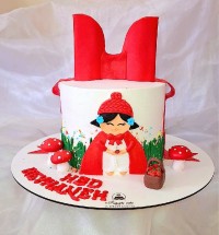 کیک شنل قرمزی 