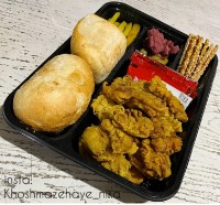 فیله مرغ سوخاری پولک دار