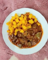 جغور بغور جگر گوسفند. 