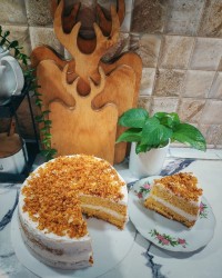 کیک کافی شاپی هویج 