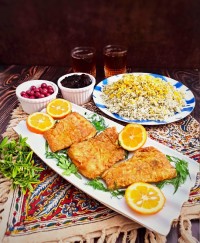 سبزی پلو وماهی