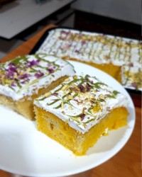 کیک خیس سوهان وگز 