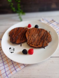 پنکیک شکلاتی رژیمی