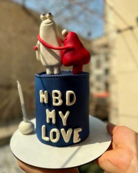 کیک طرح آغوش