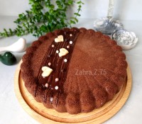 کیک موز و شکلات