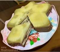 #کیک_یخچالی_ آناناس