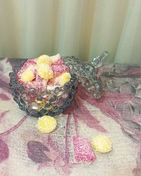 مارشمالو خونگی با پودر ژله