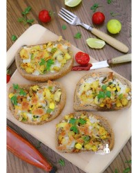 پیتزا نان تست 