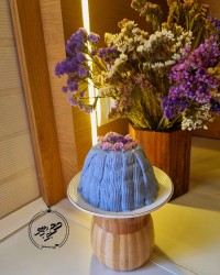 مینی کیک با تزیین باترکریم 