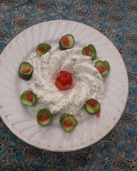 ماست و خیار قالبی