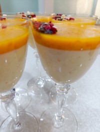 کرم چیز خرمالو