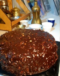 کیک خیس کافی شاپی