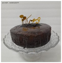 کیک شکلاتی با رویه موکا