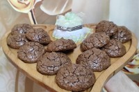 شیرینی نارگیلی کاکائویی