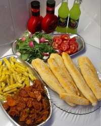 بندریِ مخصوص نان باگت خونگی