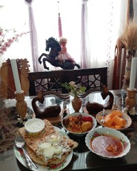 آبگوشت سنتی. 