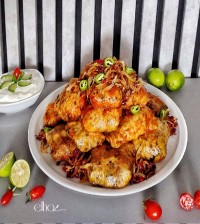 دلمه کلم سس پز