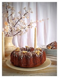 کیک موز و قهوه