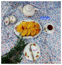 نون پنبه ای مغزدار